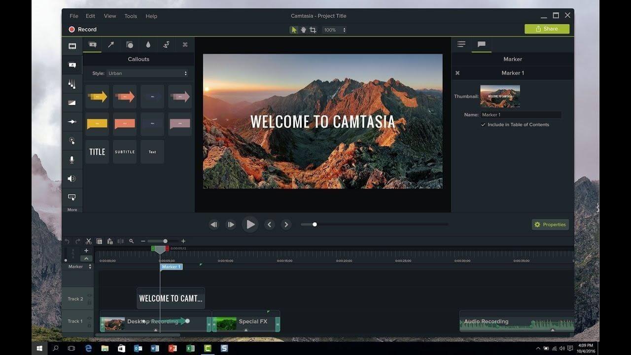 Phần mềm Camtasia 2021 Full Crack - miễn phí - 1 click bản cài duy nhất