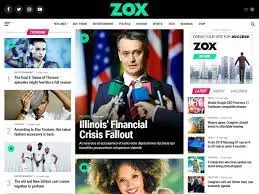 Zox News WordPress news theme by MVP Themes